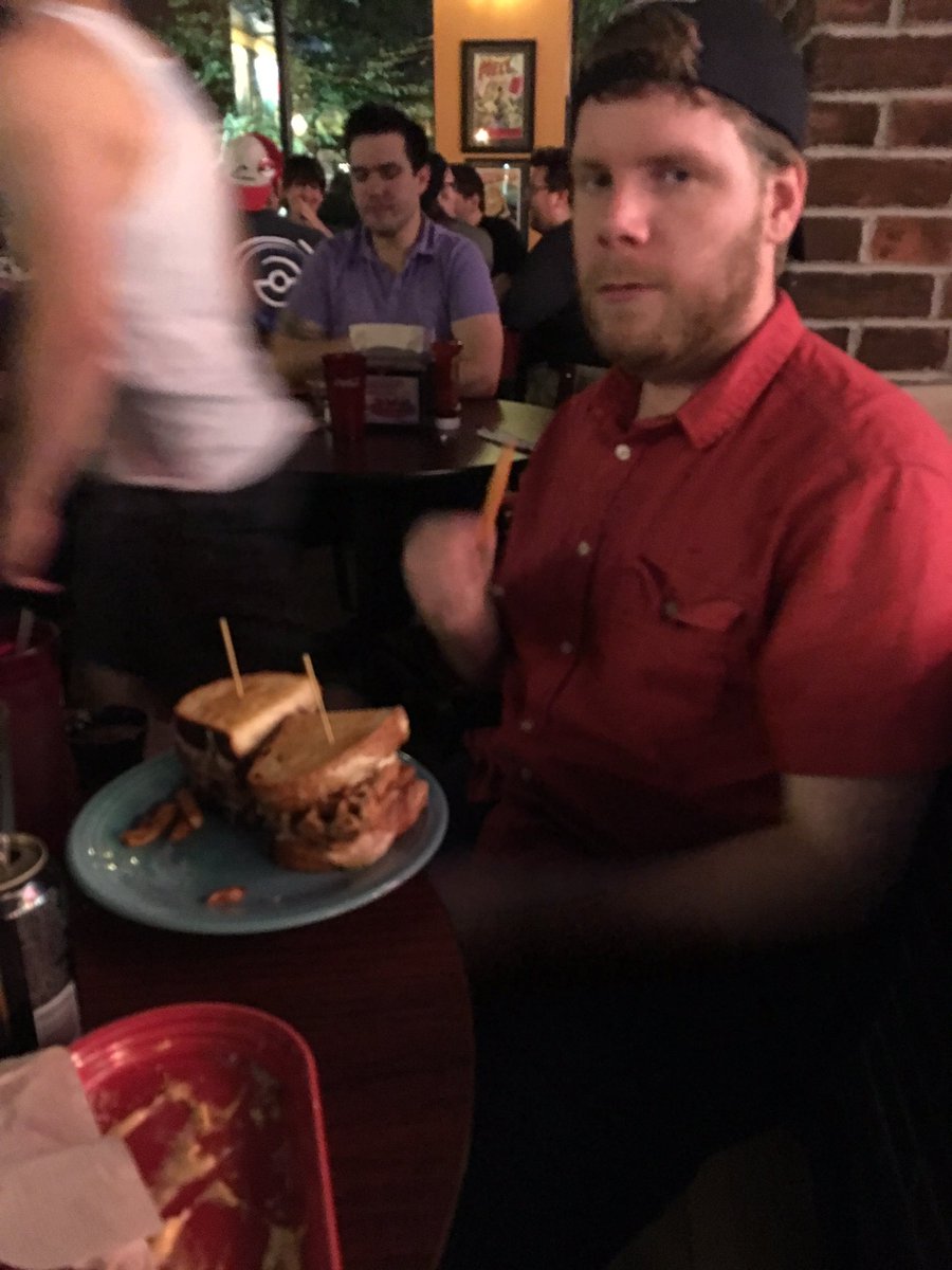 Jercode's tweet photo. Enjoying a final meal before the Lord of the Rings esque ride home. @Roll2play #tpbd https://t.co/gunsFpgEJ5