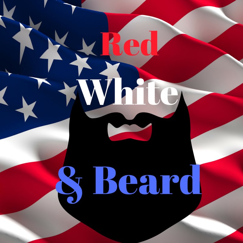 beardadventure_'s tweet image. Happy Red, White, and Beard weekend! #July4th #beard