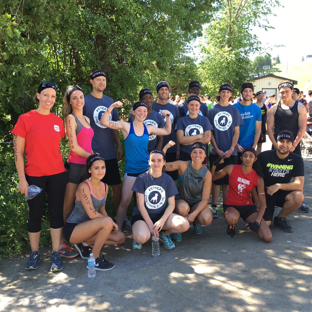 angiesitaram's tweet photo. We had a great day at the Spartan race! Thanks to @COPSandKIDSca  @SpartanRace @DRPS @DRPSCWDiv  @DRPSYouth https://t.co/ArQyaGfkeZ
