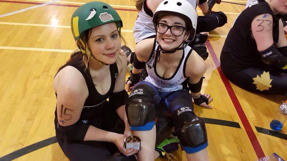 NWOrollerderby's tweet photo. Our #NWO #JrDerby Sister Charley Horse has aged up and #SpreadHerWings @evillederby we send her with our #DerbyLove https://t.co/LjgG7TWSQd