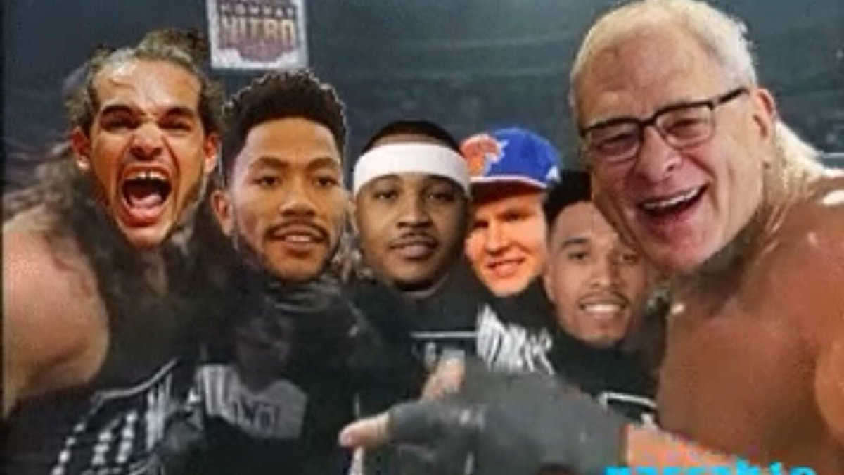 ASAPbuzzy's tweet photo. I've seen it all now Lmaooo #Knicks https://t.co/Efoc5rDjFB