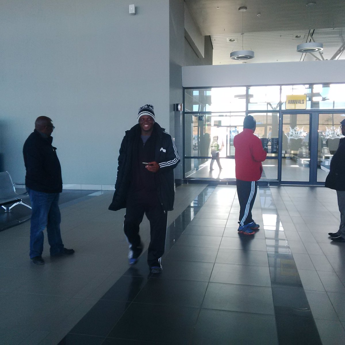 zelda_phillips's tweet photo. OR Tambo District Municipality,OR Tambo Sport Confed &amp; of course PPKP..welcoming Konkco &amp; Nomeva @Mthatha Airport https://t.co/gOTULFujL4