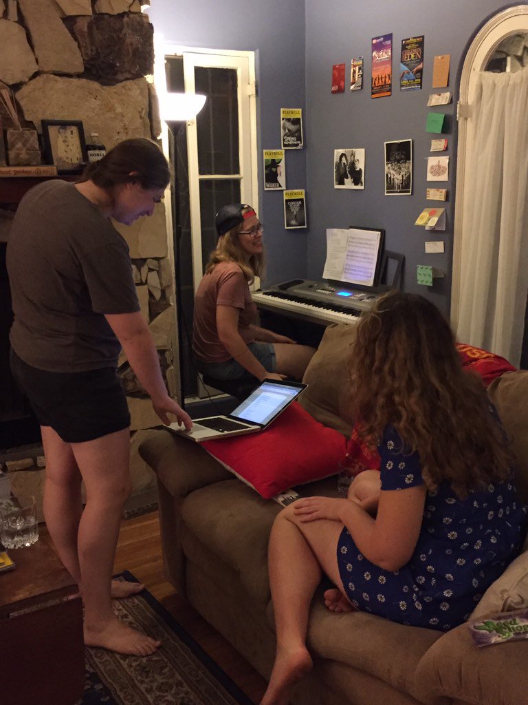 weedshopmusical's tweet photo. Working on material for the cabaret tonight!  #believeinweed #weedshop #marijuana More info: https://t.co/aLUbSGoC2T https://t.co/Xx5lEiV8v4