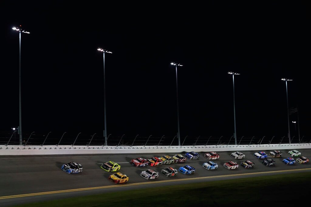 ARL_NASCAR's tweet photo. Who is excited for Tuesday! The first #CornholeChicagoCupSeries race will be @ Daytona! https://t.co/znh65kdO3h