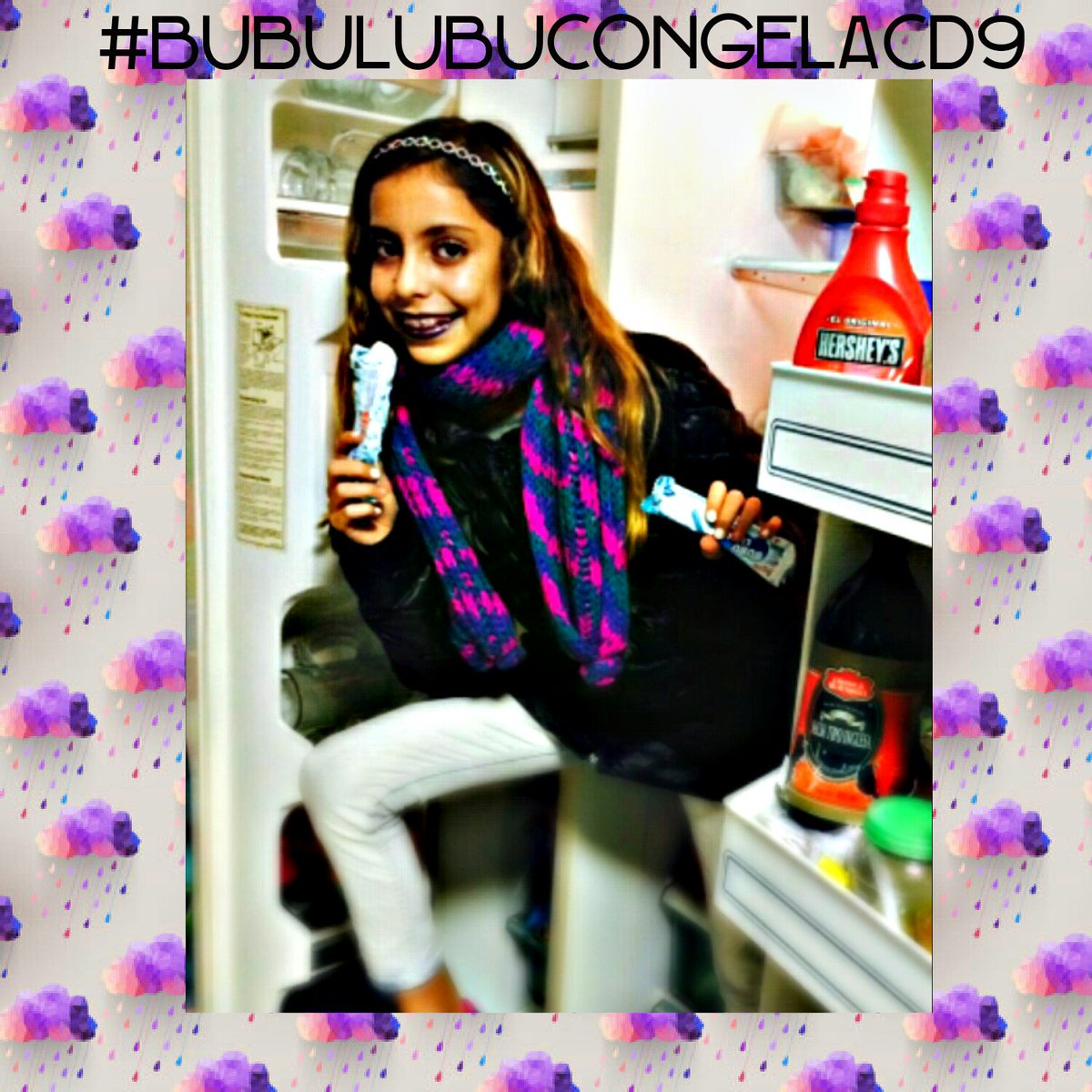AmbarPolinesia's tweet image. #BubulubuCongelaCD9 @BubulubuMx 
@CD9 
Mi momento congelado es cuando me robo bubulubu frost del refrigerador 😊😍😜😏