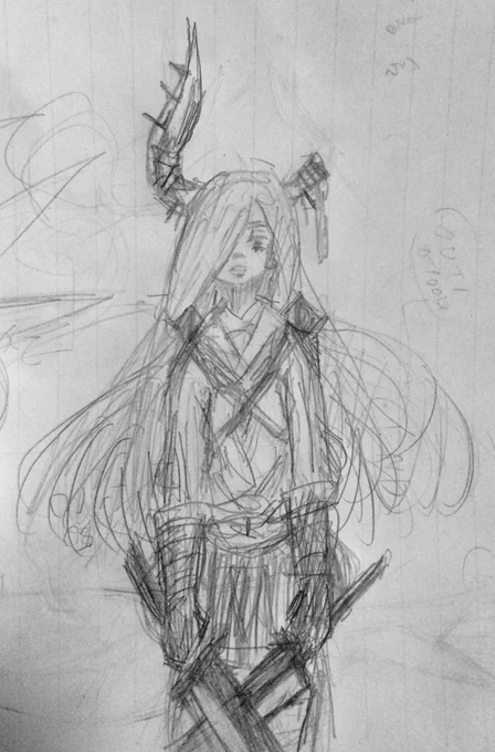 適当に落書き 