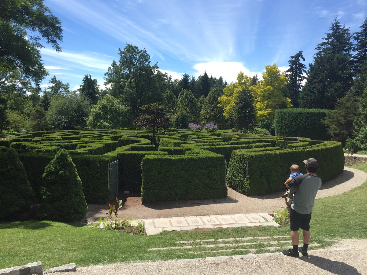 dannyleah's tweet photo. Scoutin' our route @VanDusenGdn.
#maze #vancouver #exploreBC https://t.co/C8s4iSgU7V