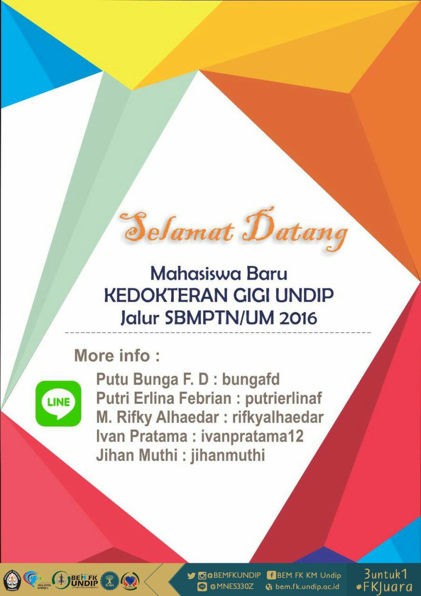 Selamat siang! Bagi mahasiswa baru KG dan Farmasi mohon untuk join grup sesuai jurusan dibawah ini. Trims