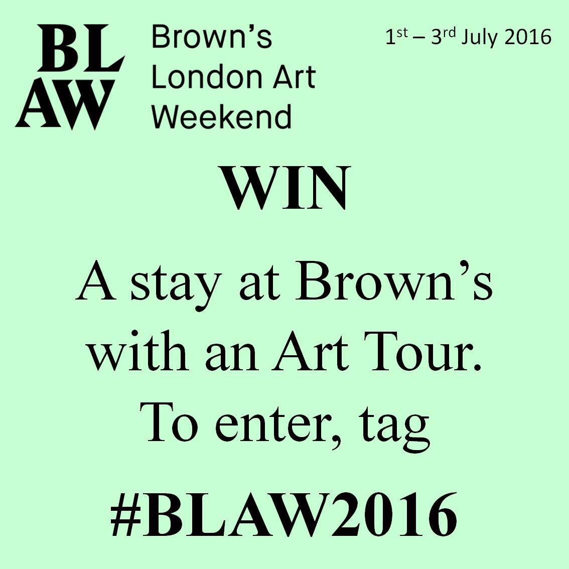 MayfairArtWknd's tweet photo. Tag your Art Weekend pics with #BLAW2016 to WIN a stay @Browns_Hotel, Art tour &amp; lunch T&amp;Cs https://t.co/CWfY0ybruk https://t.co/rfQtyPFEis