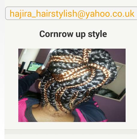 Hairvow's tweet photo. Hajira Unisex Hair #hairvow #westbromwich  #B70 #hairstylists #cornrow #upstyles #blackhair #hajirahair #hajira https://t.co/HsNAQfKFSR