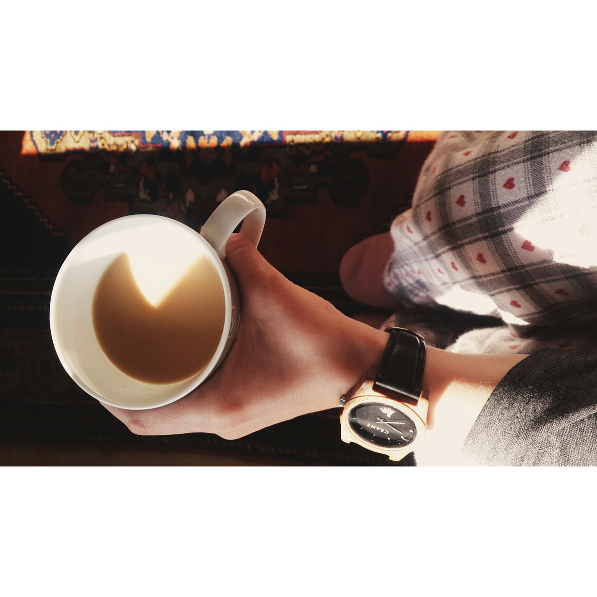 Drinking from coffee stained mugs. Happy Sunday!! #newthings #newadventures #comingsoon #love #coffee #crane #watch