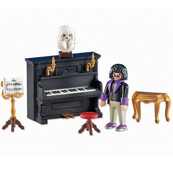 Playmoclicks's tweet photo. Consigue ahora a tu pianista de Playmobil en: https://t.co/fQbVkJDrQy https://t.co/fz09aVBZ47