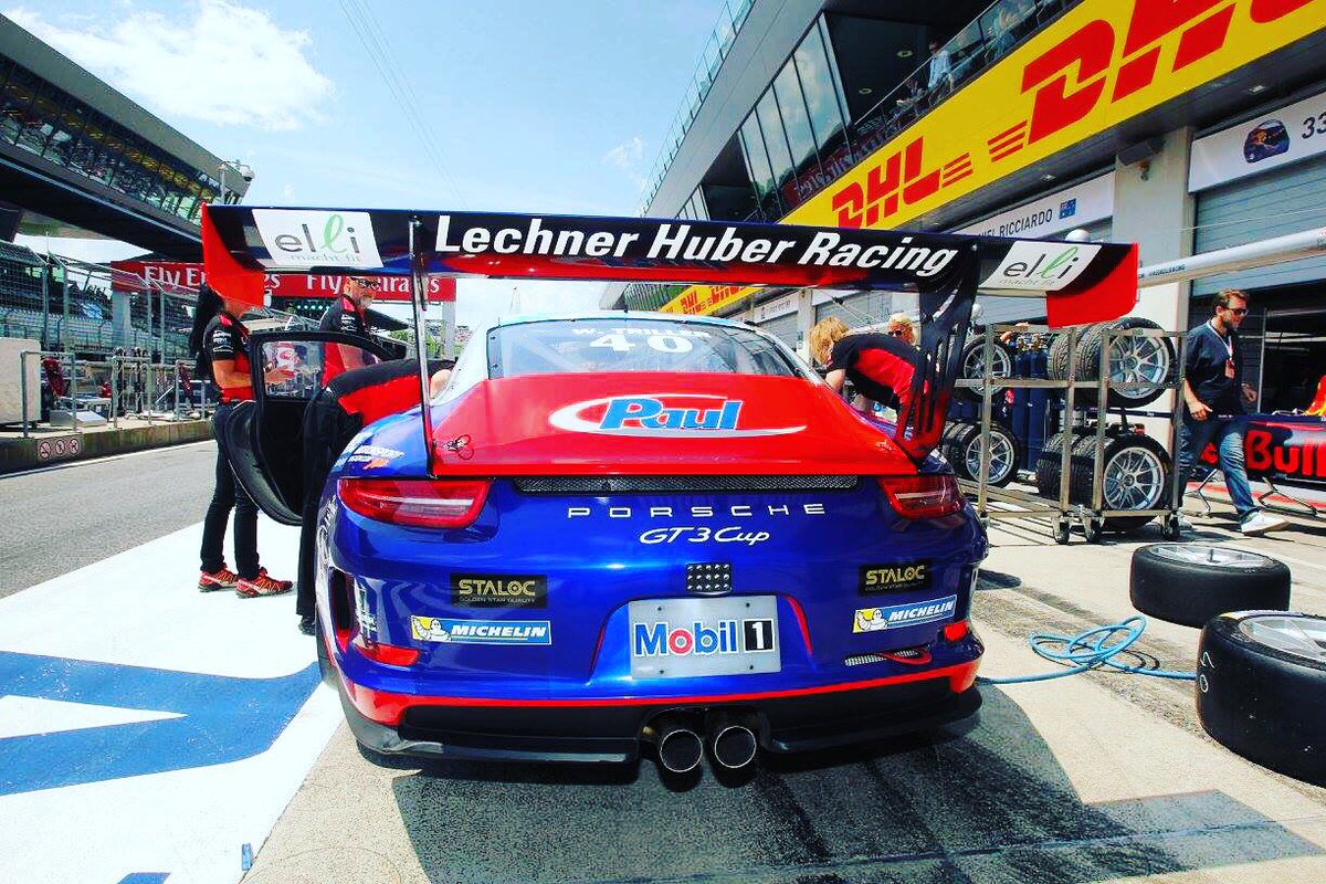 LHuberRacing's tweet photo. Watch the race live today on @SkyUK and @Eurosport, starting at 11.35 CET #PMSCspiel #PMSC2016 @PorscheRaces https://t.co/yeLvCkPei8