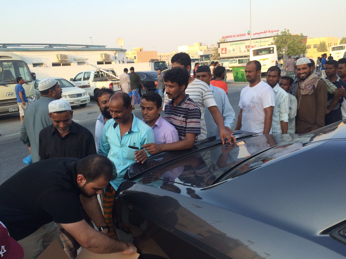 PendingMeal's tweet photo. Another overwhelming Saturday for us yesterday!We distributed Iftar meals to over 300 workers in Sonapur area #Dubai https://t.co/d24XGEXK84