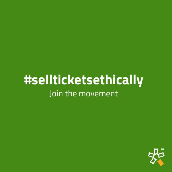 another_ticket's tweet photo. Got spare tickets? sell them the honest way #sellticketsethically #Anotherticket #ethicalalternative #kickoutthetout https://t.co/eY9y8us8vr