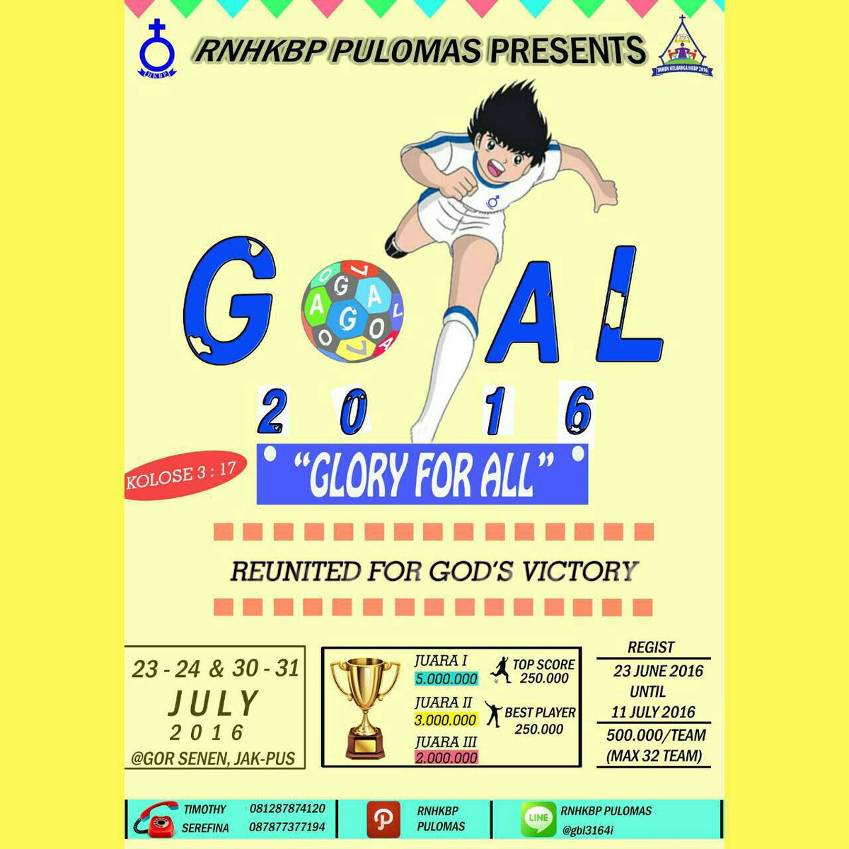 SSSTT!!! 9 HARI LAGI PENDAFTARAN GOAL DI TUTUP😱😨 JOIN OUR EVENT NOW‼️