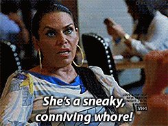 If I had a bf and I see a bitch flirting her way to his heart...