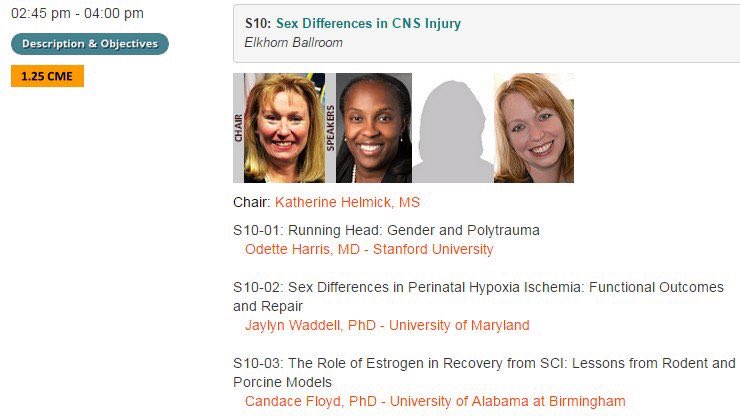PinkConcussions's tweet photo. Ok I am a bit crabby w/ participants at #NNS2016 just scrolled thru every tweet = none from these sessions @griz1 😥 https://t.co/vneVGyjUU8