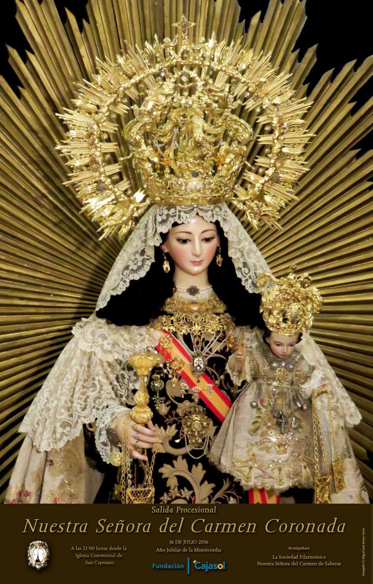 LaVozCofradias's tweet photo. Cartel de la Salida Procesional de @CarmenSCayetano @GJCarmencor @CCrucis @CordNazarena @CEsparto https://t.co/iOCFHoxIba
