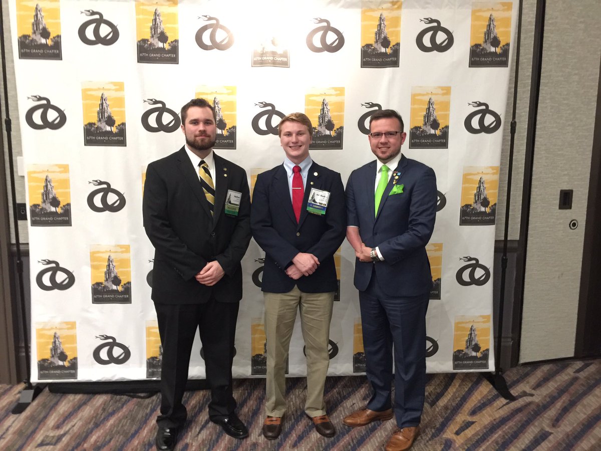 davidmsmith87's tweet photo. ΣΝ Grand Chapter comes to a close. Great representation from Iota Lambda, Jacksonville State. #GC67 @SigmaNuHQ https://t.co/qqBD1lbvtP