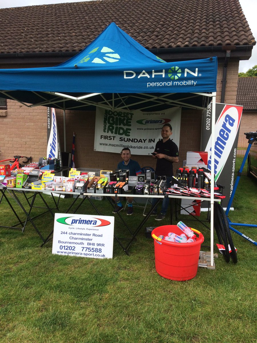 DorsetChrissie's tweet photo. Thanks to @PrimeraOnline for their amazing support for the #dorsetbikeride https://t.co/T5Kk0tyRWW