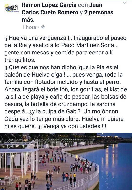 HuelvaCriticas's tweet photo. #Huelva necesita ser más civilizada https://t.co/Xyq9rR7Rt2