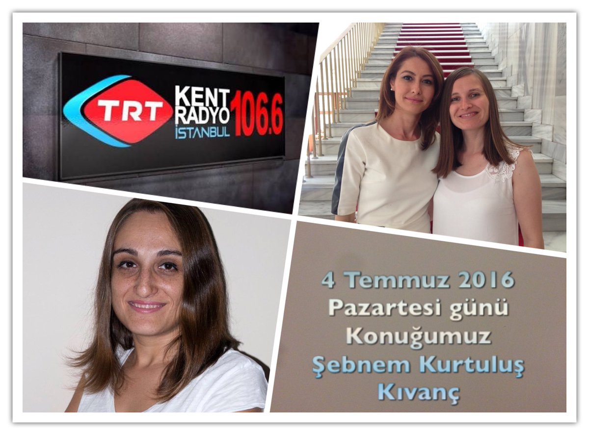 4 Temmuz Pazartesi günü "Müzeler ve Kültürel Miras" konusu ile birlikteyiz. @TRTKentRadyoIst <a href="/haticetanik/">Hatice TANIK</a>