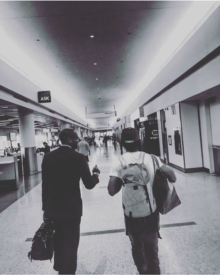 DaveedDiggs's tweet photo. Boys trip. #thebrothersDIGGS & @RafaelCasal #SOPmob https://t.co/5NPd789PzF