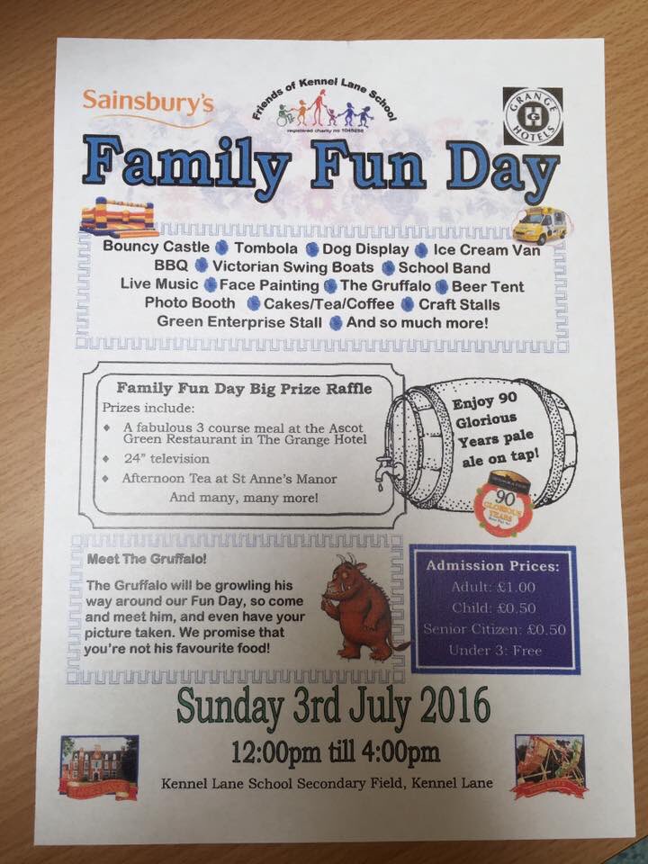 Tweeters of #Bracknell &amp; Berkshire help support your local Special Needs school by joining us at our fete today