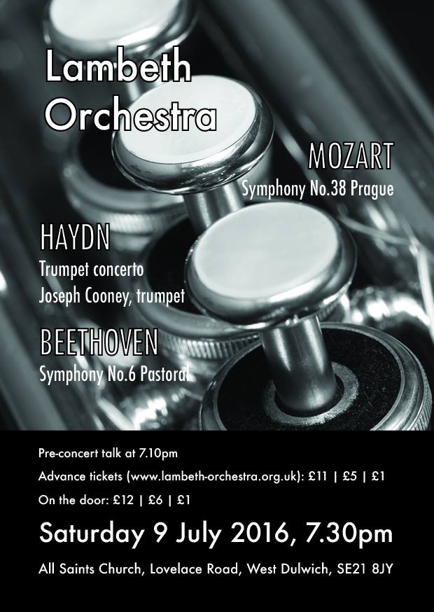 Our principal trumpet <a href="/drjosephcooney/">Joseph Cooney</a> plays Haydn's concerto with us on 9 July. Tickets: bit.ly/29o1cvv