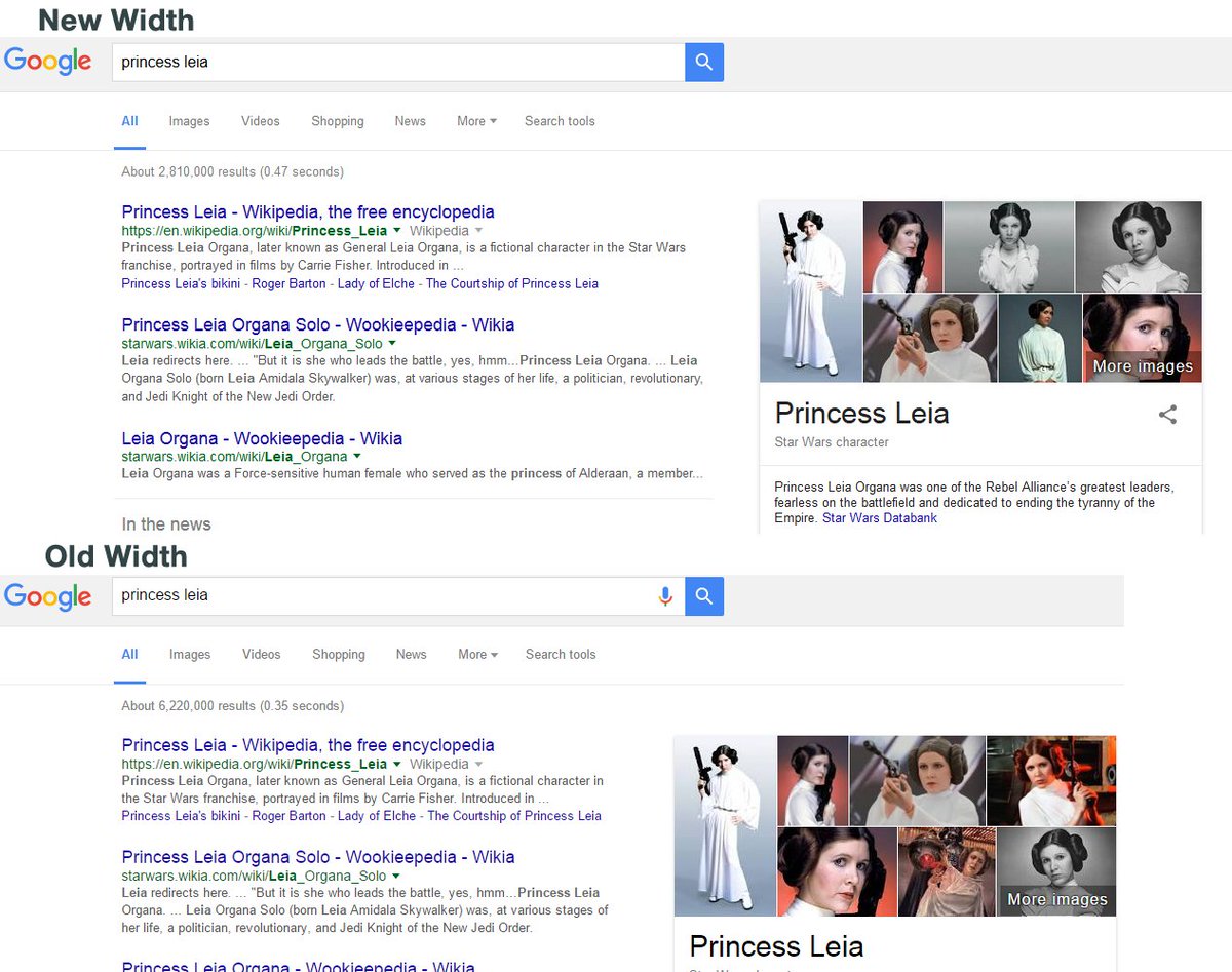 tallfoxdigital's tweet photo. Google Increases Width of Main Search Results Column https://t.co/cH5O4Ahgmi https://t.co/lJWFj6r6Ib
