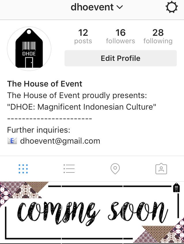 Curious on what's coming next?
Follow our other accounts:
Twitter - <a href="/dhoevent/">The House of Event</a>
Instagram - <a href="/dhoevent/">The House of Event</a>
