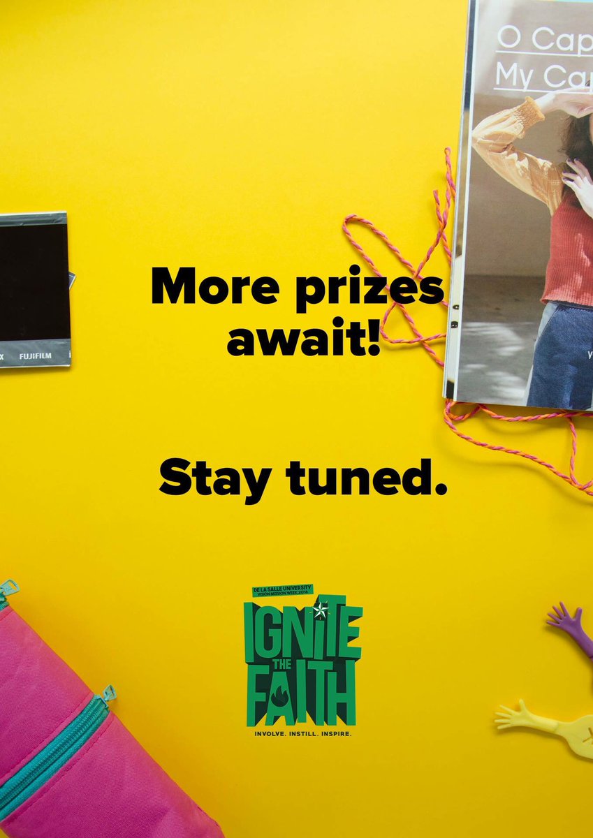 UnivWeek2016's tweet image. Think #UnivWeek2016 surprises are over? Think again! Follow us on FB to know more!