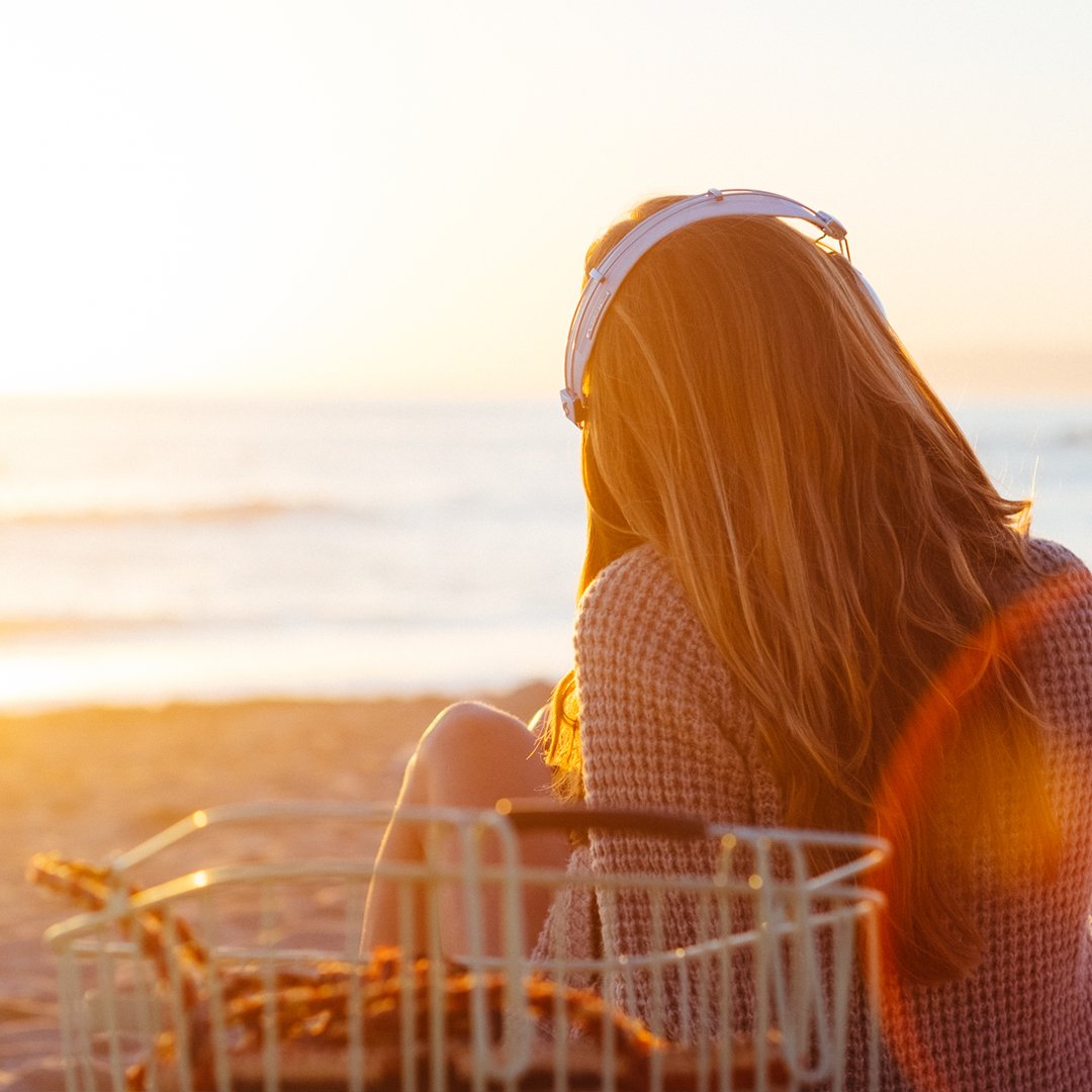 The crashing of the waves, the feeling of the sun, and the sounds of your favorite song. #DedicatedToSound