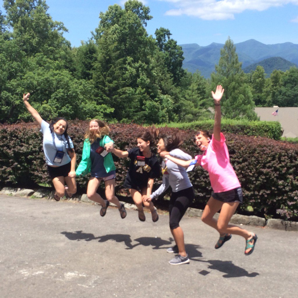 stevetarver's tweet photo. Still jumping for joy and now LEADING at home a week after Blue Ridge Leaders School. @YMCABlueRidge #BRLS2016 https://t.co/HR58FxYt9U