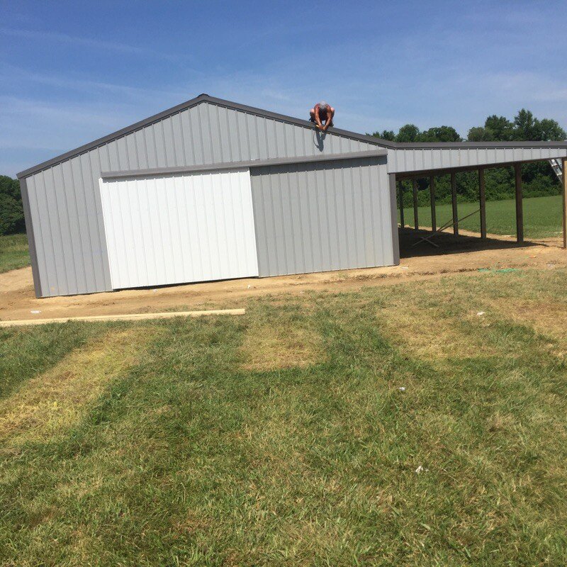 Jc Pole Barns On Twitter 30x60x10 15x60 Shed Sliding And Man