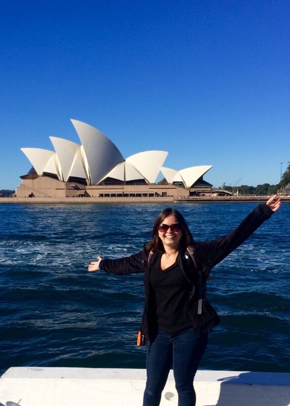 lstanz6's tweet photo. On a happier note. Here's this picture.  You guys I'm in Australia. It's still unreal. https://t.co/qUIrP0dPLF