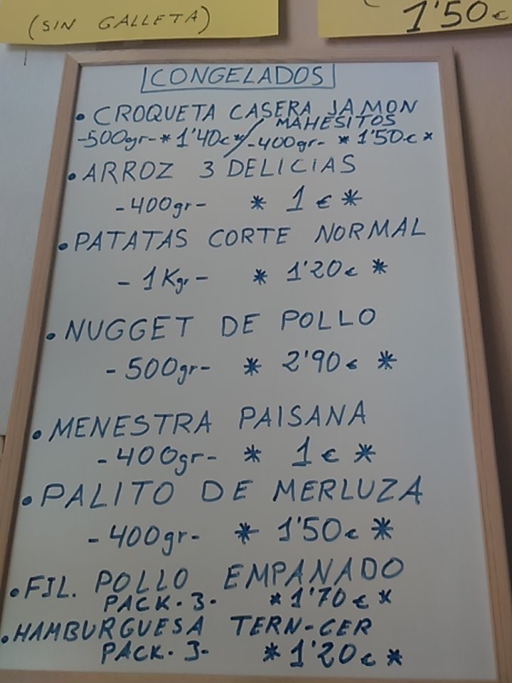Ahora también disponemos de congelados. ❄