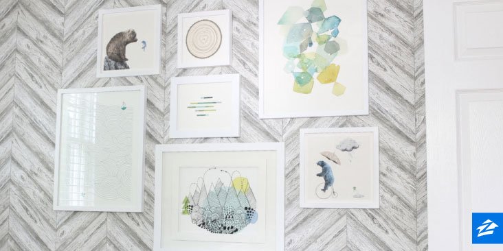zillow's tweet photo. Looking to personalize your space without hiring a pro? Temporary wallpaper is the answer. https://t.co/nZvdsUHkyM https://t.co/nLMynRSwUY