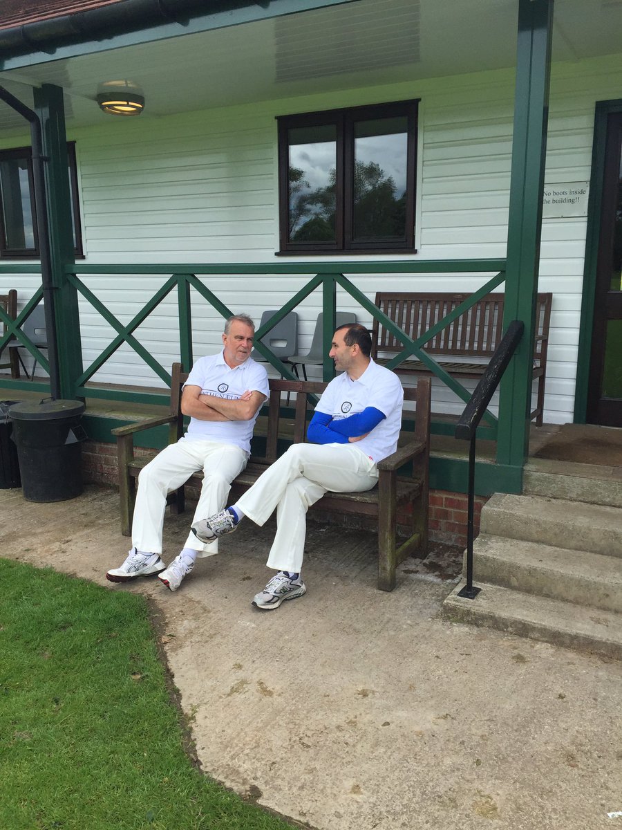 GuyOpperman's tweet photo. Game on! Start of the Newton v @DukeinNewton / Newton all stars cricket match. https://t.co/nnxKc6sJm6