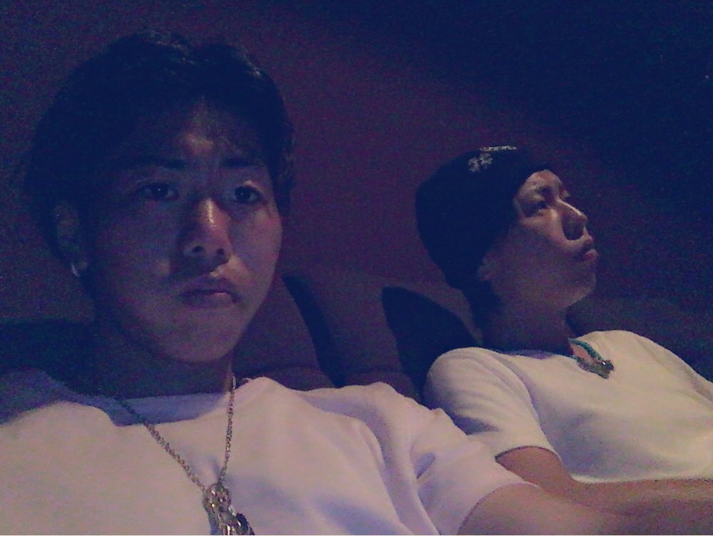 seleiz's tweet photo. 今日、こーへーとご飯からの映画見た！
貞子vs伽倻子みた！
最後の終わり方謎だったけどおもしろかったからいいや！笑 https://t.co/xf1yvQsBIu