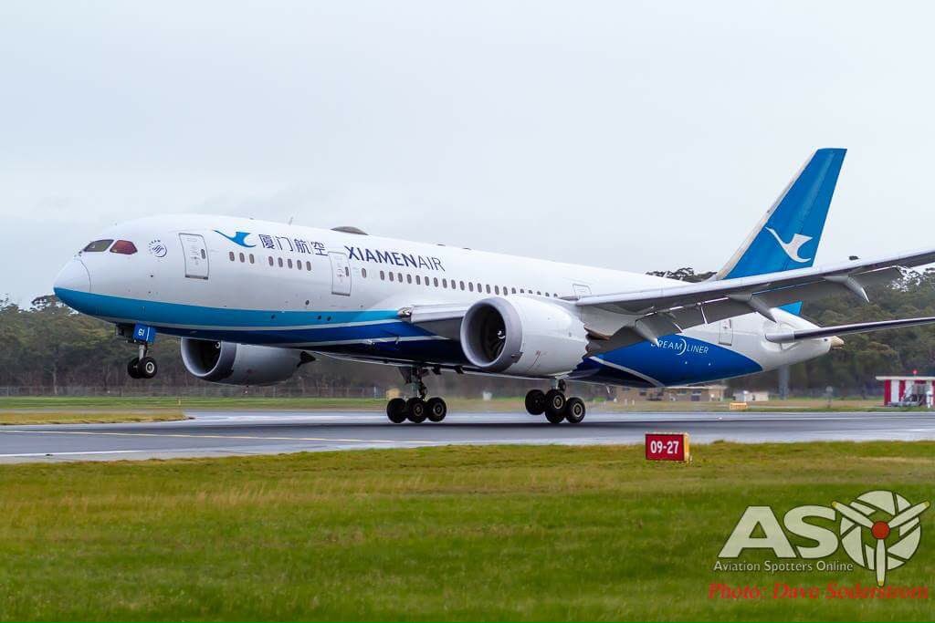 #xiamenair #boeing787 #melbourneairport