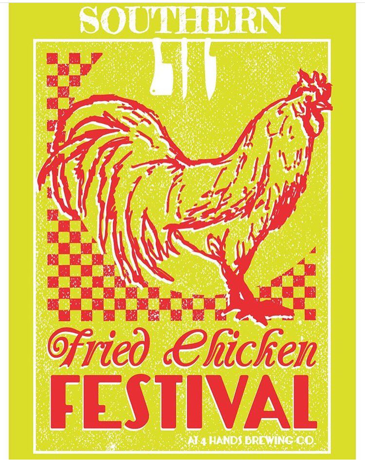 STLSouthern's tweet photo. Southern Fried Chicken Festival only a week away!! 🐓🇺🇸🍺 @4HandsBrewery #SouthernChickenFest #stayfried https://t.co/bw31NT1Mq7