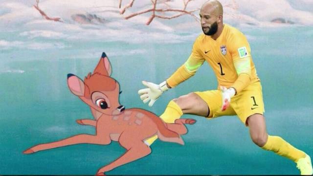 PonyProdWTVY's tweet photo. 2 Years Ago Today - A US goalie's performance inspires the #TimHowardCouldSave meme: https://t.co/HSKJNr4JSZ https://t.co/HYDGtKReGA