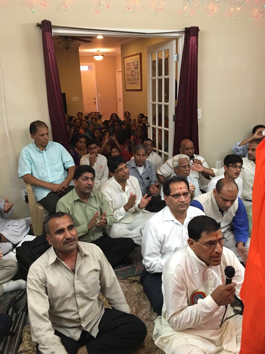 SGadiNewJersey's tweet photo. Sants perform the #patotsav ceremony at our Georgia Hari Mandir #SwaminarayanGadi #Vicharan2016 https://t.co/eei8xdfhbe