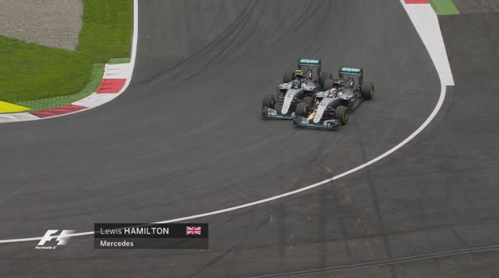 F1grid's tweet photo. Rosberg and Hamilton incident https://t.co/HyFtg0L3sP