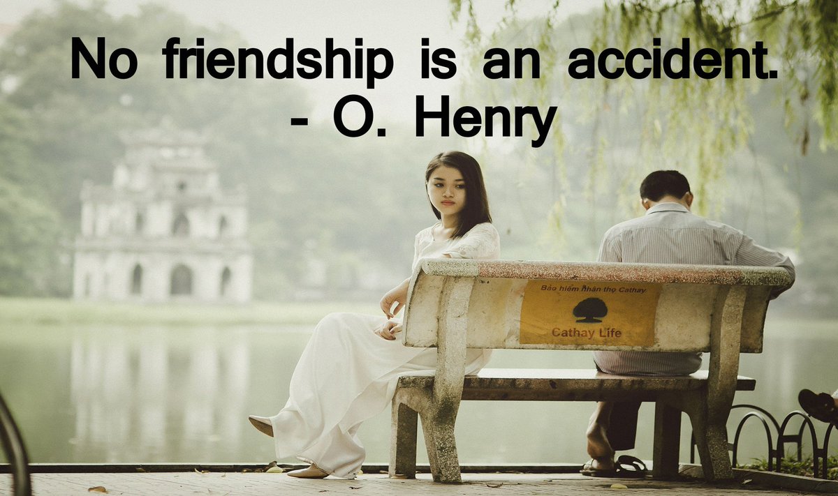 YT_SRChannel's tweet photo. No friendship is an accident https://t.co/xgkRvSluDF #Quotes #BestQuotes #QuoteswithImages #FamousQuotes https://t.co/Jl0rlIYjuC