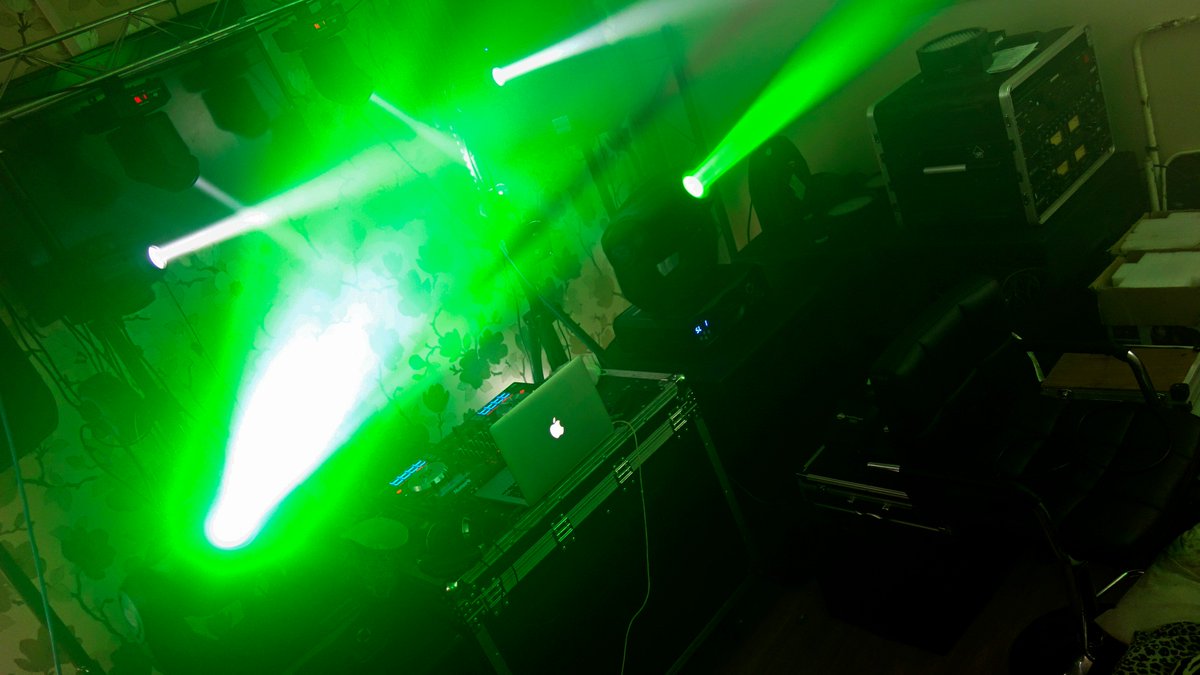 RedEyedEvents's tweet image. Cable, sound and light checks today