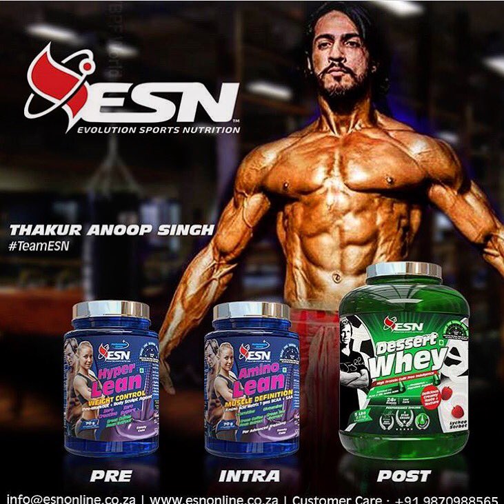 ActorAnupSingh's tweet photo. One of the coolest products I've used and liked so far!
& that's why I promote #ESN #evolutionsports https://t.co/r1qkd1T292