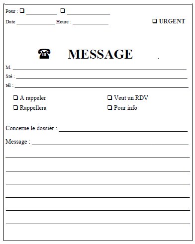 ElodieRep's tweet photo. Modele de fiche messages téléphoniques #Astuces https://t.co/pdPDOpMKmF https://t.co/kvjh1Y87RH